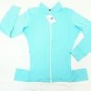 New Footjoy Panel Pocket Mid-Layer Pullover Womens Medium Aqua/White 259A 807336 -Clothing Tops Sales Store 00807336 1 81704.1638555684