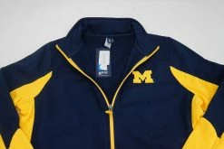 New Gear Golf Michigan W/Logo Sweater Mens Size Large Navy/Yellow 493C 00813123 -Clothing Tops Sales Store 00813123 3 20384.1601662578