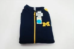 New Gear Golf Michigan W/Logo Sweater Mens Size Large Navy/Yellow 493C 00813123 -Clothing Tops Sales Store 00813123 5 70480.1601662579