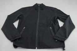 Linksoul Full-Zip Windbreaker Jacket Womens Small Black 492D 00813170