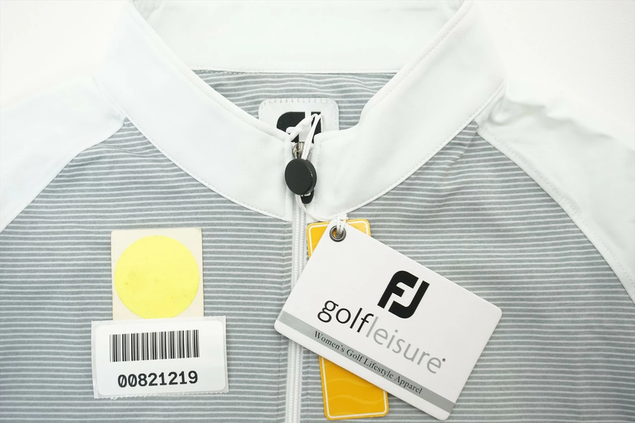New FootJoy Sun Protection Pullover Size Medium Women White/Grey 391A 821219 7 New FootJoy Sun Protection Pullover Size Medium Women White/Grey 391A 821219 - Image 5