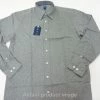 FootJoy 1857 Cotton Squard Print Button Down Mens Large Grey/Navy 447A 845461 -Clothing Tops Sales Store 00845461 1 92894.1592590785