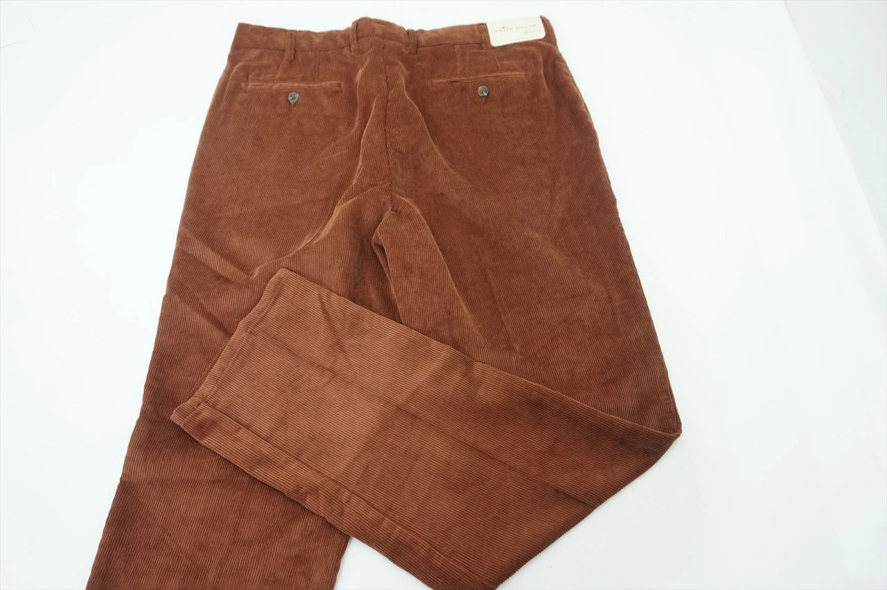 New Peter Millar Golf NanoLuxe Pants Mens Size 35 Brown Regular 472C 00856425 5 New Peter Millar Golf NanoLuxe Pants Mens Size 35 Brown Regular 472C 00856425 - Image 3