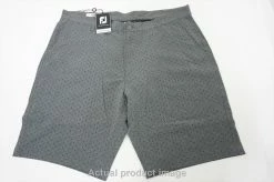 New FootJoy Lightweight Woven- Shorts Mens Size 38 Black 474A 00857259