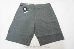 New FootJoy Lightweight Woven- Shorts Mens Size 30 Black 475B 00857454