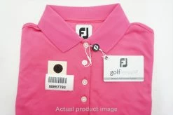 New FootJoy Golf ProDry Interlock Shirt Polo Womens Small Pink 477A 857783 -Clothing Tops Sales Store 00857783 5 52351.1599071035