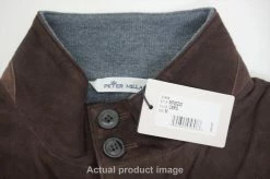 New Peter Millar Hybrid Cardigan Blazer/Sport Coat Jacket Mens Medium Brown 484B 859767 -Clothing Tops Sales Store 00859767 2 53239.1600446779