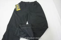 New Sun Mountain Golf Monsoon Rain Pants Womens Size Medium Black 487B 00859862