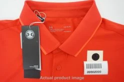 New Under Armour Golf Loose Polo Mens Size Large Orange Regular 490B 00860999 -Clothing Tops Sales Store 00860999 5 99282.1601055515