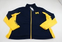 New Gear Golf Michigan W/Logo Sweater Mens Size XL Navy/Yellow 493C 00861660
