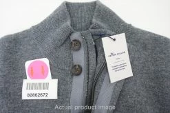 New Peter Millar Golf Wool Sweater Jacket Mens Size Medium Gale Grey 494A 862672 11 New Peter Millar Golf Wool Sweater Jacket Mens Size Medium Gale Grey 494A 862672 -Clothing Tops Sales Store 00862672 5 01637.1602010291