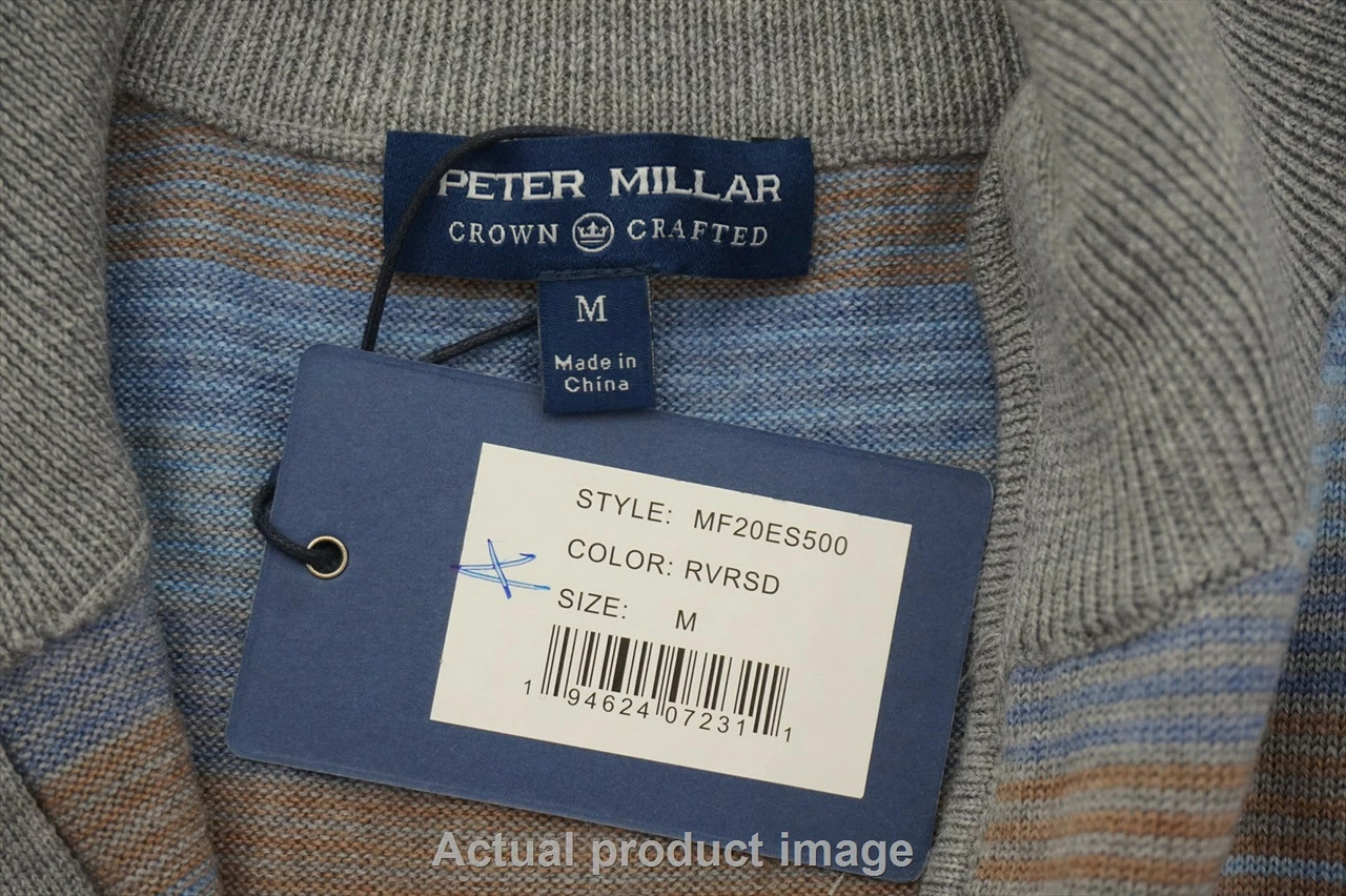New Peter Millar Golf Legend Wool Sweater Mens Medium RIVERSIDE 498A 00863912 4 New Peter Millar Golf Legend Wool Sweater Mens Medium RIVERSIDE 498A 00863912 - Image 2