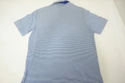 New Ralph Lauren Polo Golf Golf W/Logo Polo Mens Medium White/Blue 510A 00869368 -Clothing Tops Sales Store 00869368 3 90740.1603822303