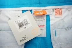 New Puma Golf Solid Tech Shorts Women Waist Size 28 Hawaiian Ocean 510A 869394 -Clothing Tops Sales Store 00869394 2 85106.1603822257