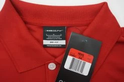 New Nike Golf Dri-Fit Polo Mens Size Large Red RegularW/Logo 522A 00873890 -Clothing Tops Sales Store 00873890 2 90910.1606920662