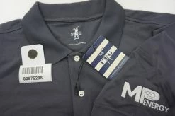 New Fairway & Greene Golf Corp Solid Polo Mens Large Graphite W/Logo 524A 875288 11 New Fairway & Greene Golf Corp Solid Polo Mens Large Graphite W/Logo 524A 875288 -Clothing Tops Sales Store 00875288 5 49529.1607703194