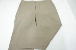 New Ashworth Golf Textured Pants Mens Size W40/L 30 Khaki 526A 00875785