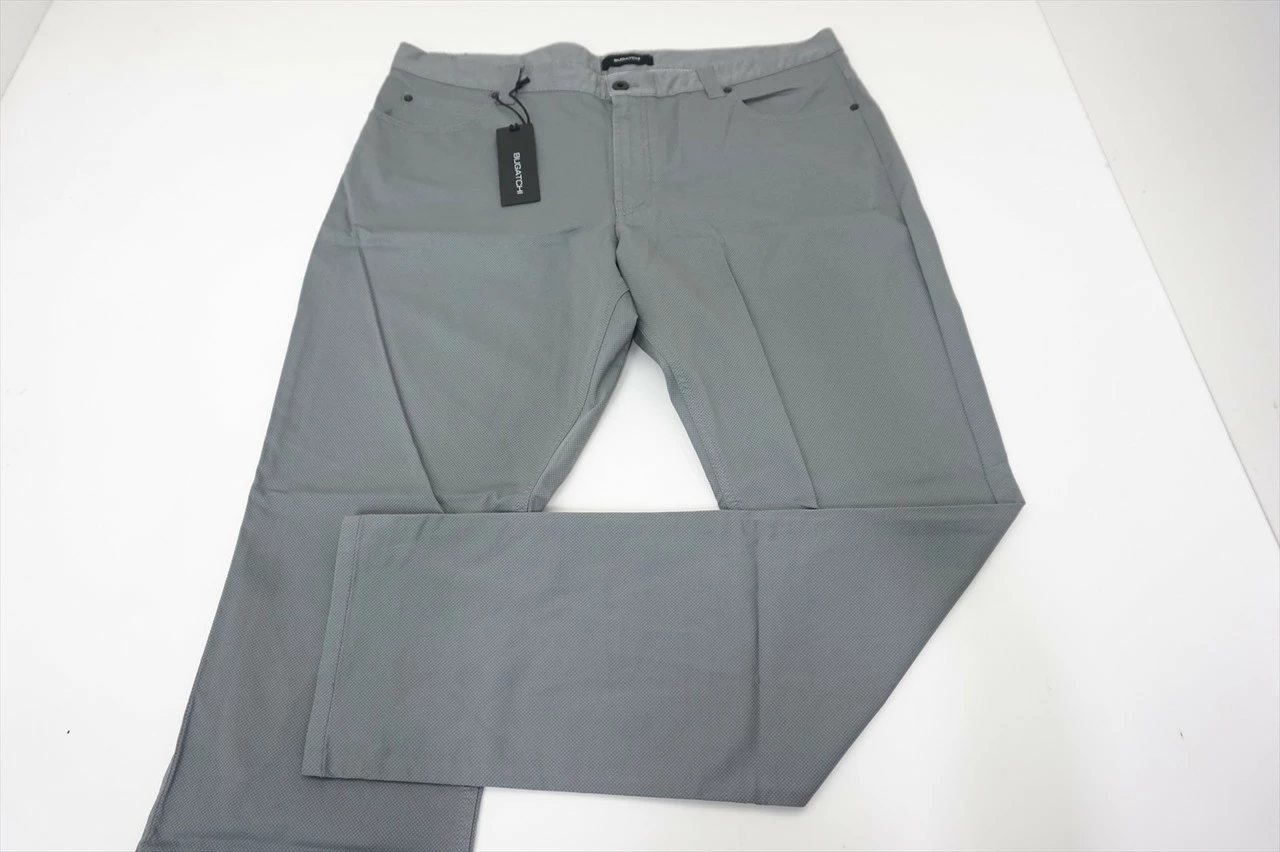 New Bugatchi Golf 5 Pocket Pants Mens Size 40 Platinum Regular 527A 00875813 3 New Bugatchi Golf 5 Pocket Pants Mens Size 40 Platinum Regular 527A 00875813