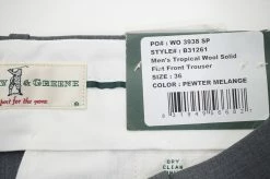 New Fairway & Greene Golf Pants Mens Size 36 Grey Regular 528A 00875830 -Clothing Tops Sales Store 00875830 2 82126.1610121377