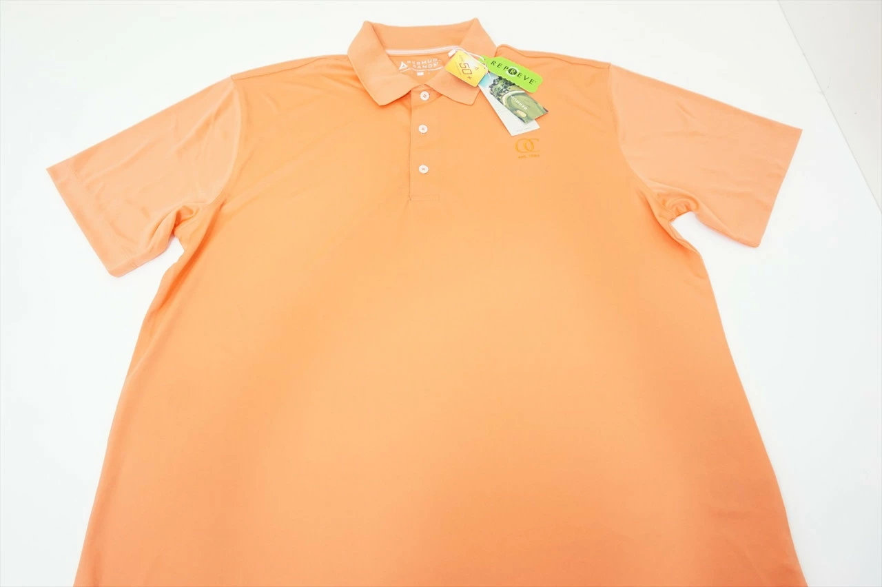 New Bermuda Sands With Logo 1887 Polo Mens Size Large Falcon Coral 529A 876608 3 New Bermuda Sands With Logo 1887 Polo Mens Size Large Falcon Coral 529A 876608