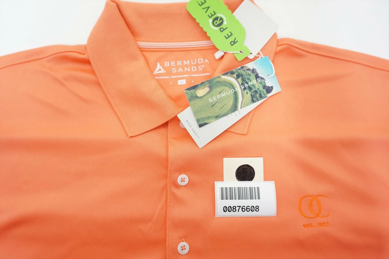 New Bermuda Sands With Logo 1887 Polo Mens Size Large Falcon Coral 529A 876608 7 New Bermuda Sands With Logo 1887 Polo Mens Size Large Falcon Coral 529A 876608 - Image 5