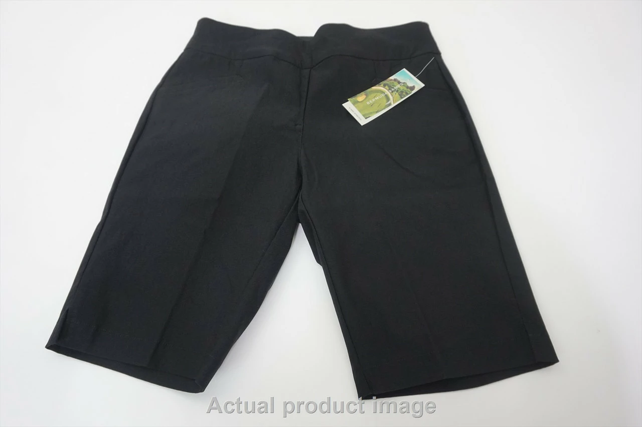 New Bermuda Sands Golf Pilar Shorts Womens Size Small Black 532A 00877422 3 New Bermuda Sands Golf Pilar Shorts Womens Size Small Black 532A 00877422