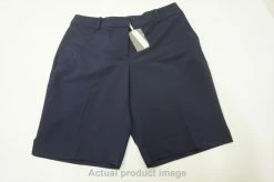 New Fairway & Greene Golf Classic Shorts Womens Size 8 Navy Regular 533A