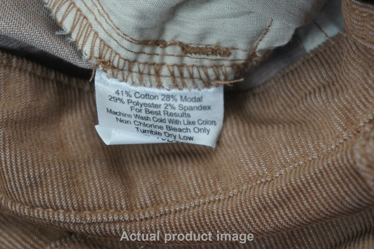 New Peter Millar Golf Cordoy Pants Womens Size 2 Khaki Regular 533A 6 New Peter Millar Golf Cordoy Pants Womens Size 2 Khaki Regular 533A - Image 4