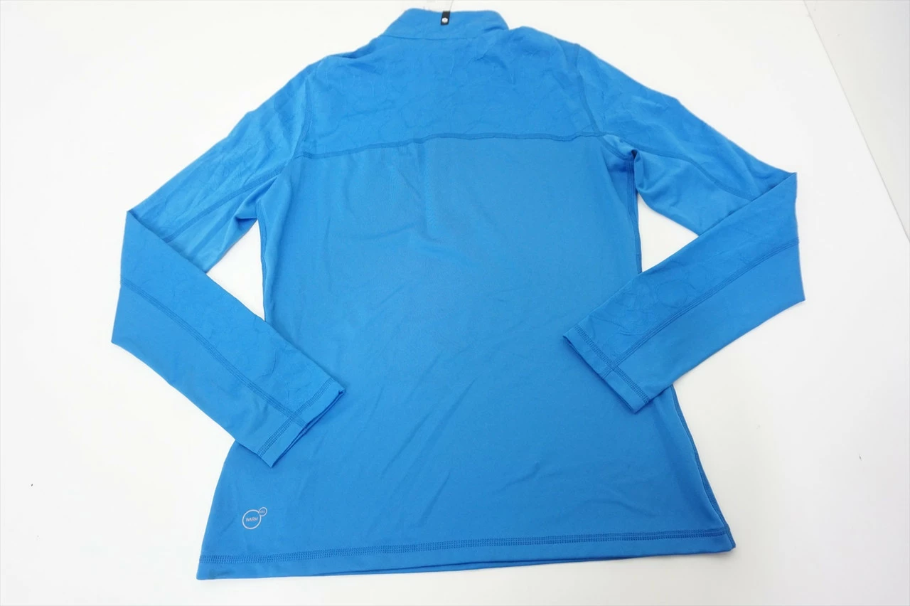 New Puma Golf Bright Plasma Jacquard Pullover Womens Small Blue 541B 00883144 5 New Puma Golf Bright Plasma Jacquard Pullover Womens Small Blue 541B 00883144 - Image 3