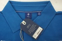 New FootJoy 1857 Pima Lisle W/Chest Pocket Polo Medium Lapis 542A 883150 -Clothing Tops Sales Store 00883150 2 71692.1664381798