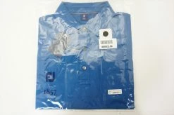 New FootJoy 1857 Pima Lisle W/Chest Pocket Polo Medium Lapis 542A 883150 -Clothing Tops Sales Store 00883150 5 44334.1664381800