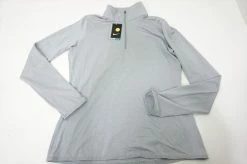 NEW Nike Golf Dri-Fit Pullover Womens Size Medium Grey Regular 546A 00887634