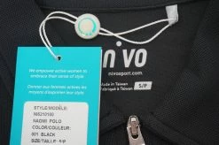 NEW Nivo Golf Classics Polo Womens Size Small Black Regular 547A 00888179 -Clothing Tops Sales Store 00888179 2 40197.1663815800