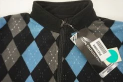 NEW Sun Mountain WMNS Argyle Sweater Womens Size Large Black/Niagra 555A 893350 -Clothing Tops Sales Store 00893350 5 82712.1663815989
