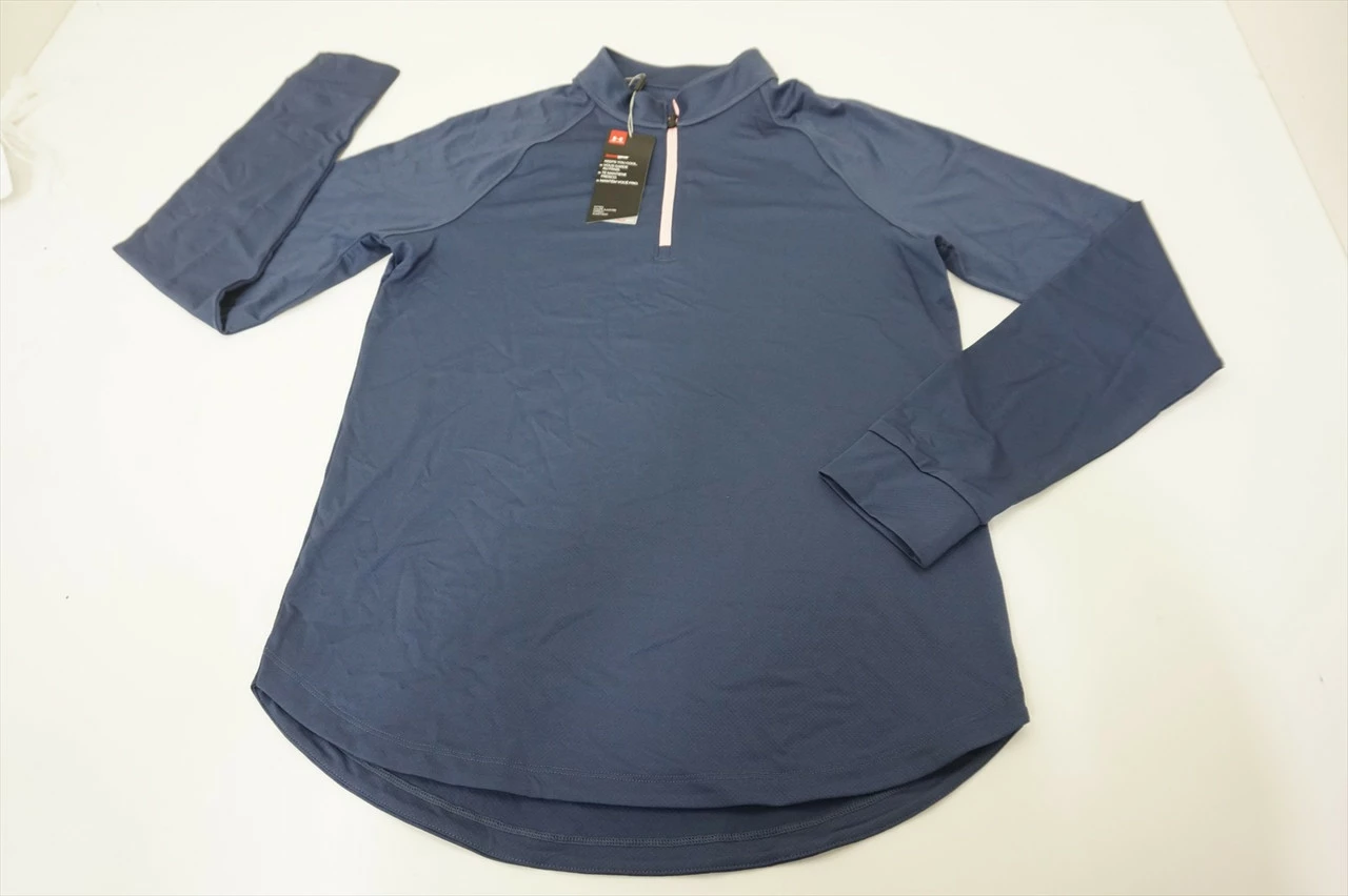 NEW Under Armour Golf Heatgear Pullover Womens Size Medium Grey 557B 00893434 3 NEW Under Armour Golf Heatgear Pullover Womens Size Medium Grey 557B 00893434