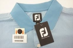 NEW FootJoy Diamond Jacquard Knit Collar Polo Mens Large Storm Blue 569B 903508 -Clothing Tops Sales Store 00903508 5 46836.1663816176