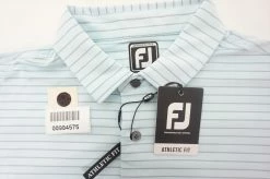 NEW FootJoy Lisle Classic Stripe AF Polo Mens Large Ice Blue/Grey 569C 904575 11 NEW FootJoy Lisle Classic Stripe AF Polo Mens Large Ice Blue/Grey 569C 904575 -Clothing Tops Sales Store 00904575 5 93674.1663816209