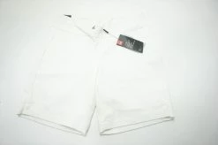 NEW Under Armour Golf Fitted Short Womens Size Large White 585B 00909818