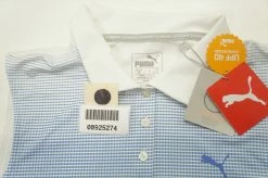 NEW Puma Golf Road Map Sleeveless Polo Womens Size Small Bright White/Blue 619A -Clothing Tops Sales Store 00925274 5 71721.1663817255