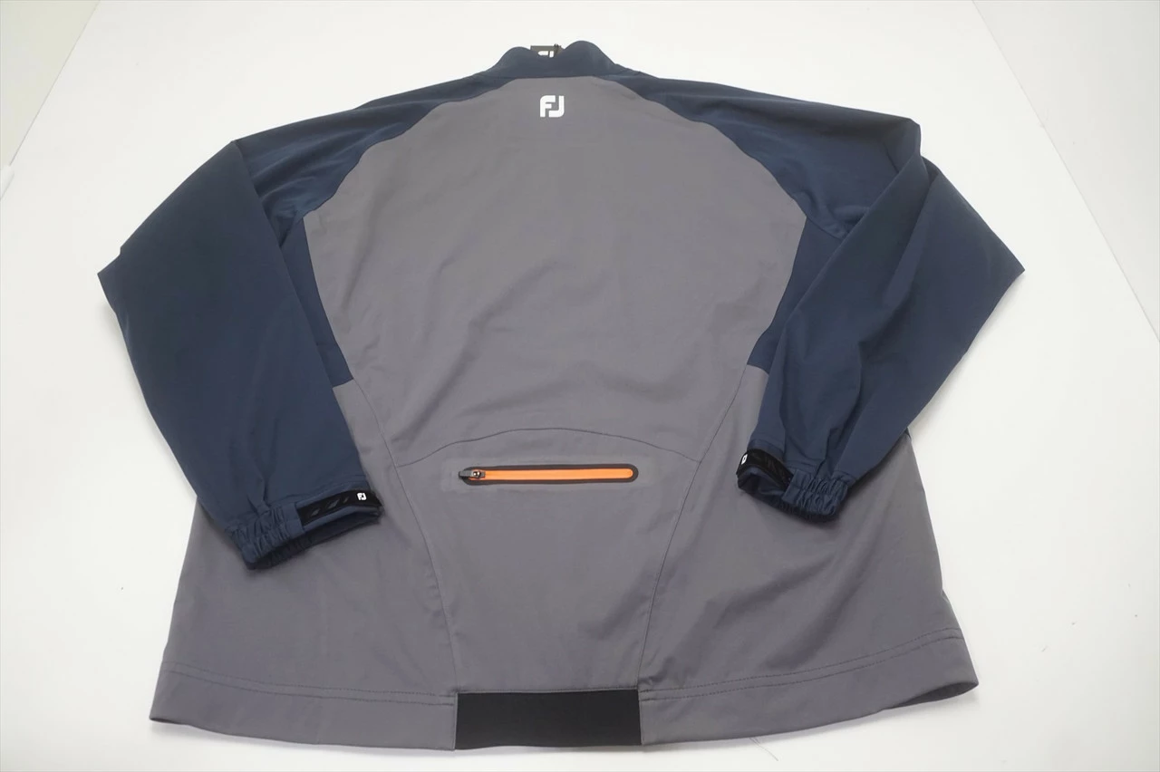 NEW FootJoy Golf Hydroknit Pullover Mens Size Large Charcoal/Black Check 622B 5 NEW FootJoy Golf Hydroknit Pullover Mens Size Large Charcoal/Black Check 622B - Image 3