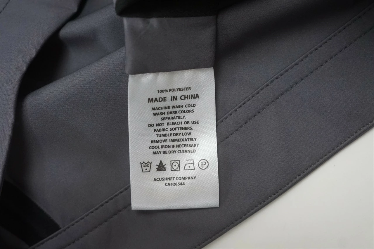 NEW FootJoy Golf Hydroknit Pullover Mens Size Large Charcoal/Black Check 622B 6 NEW FootJoy Golf Hydroknit Pullover Mens Size Large Charcoal/Black Check 622B - Image 4