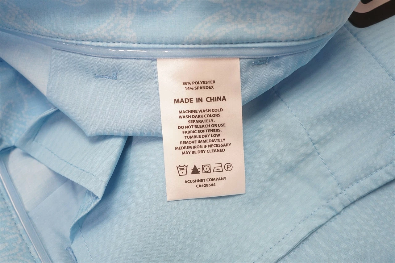 NEW FootJoy Golf Batik Print Shorts Mens Waist Size 38 W38 Light Blue 626C 6 NEW FootJoy Golf Batik Print Shorts Mens Waist Size 38 W38 Light Blue 626C - Image 4