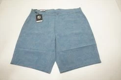 NEW FootJoy Golf Batik Print Shorts Mens Waist Size 36 W36 Blue Grey 626C