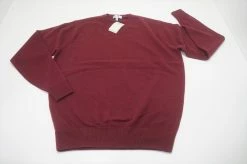 Peter Millar Crown Comfort Cashmere Sweater Mens Medium Cinnamon V-Neck 630A