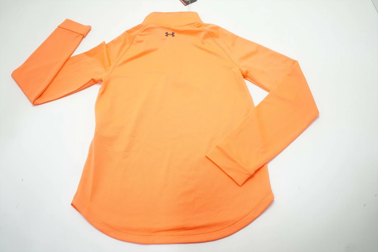 NEW Under Armour Golf Heatgear Pullover Girls Size Medium Peach Plasma 633A 5 NEW Under Armour Golf Heatgear Pullover Girls Size Medium Peach Plasma 633A - Image 3