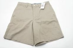 NEW Vineyard Vines Golf Club Shorts Boys Size 12 Khaki Regular 634A 00934079