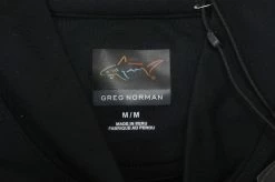 NEW Greg Norman Golf With Logo Pullover Mens Size Medium Black 639A 00936113 8 NEW Greg Norman Golf With Logo Pullover Mens Size Medium Black 639A 00936113 -Clothing Tops Sales Store 00936113 2 56753.1663817700
