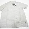 NEW Linksoul Golf Tempus Fugit Polo Mens Size Small Driftwood W/Logo 640A 936126 -Clothing Tops Sales Store 00936126 1 50397.1663818124