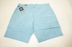 NEW FootJoy Golf Batik Print Shorts Mens Size W38 Light Blue 641A 00936176