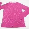NEW Fairway & Greene Golf V-Neck Sweater Womens Size Medium Pink 642A 00936199 -Clothing Tops Sales Store 00936199 1 30606.1663818005